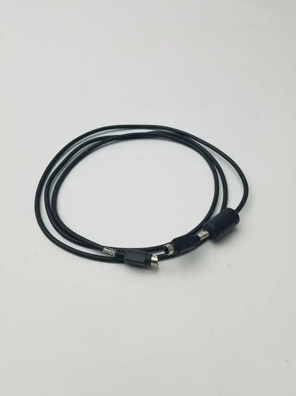 Black S-Video Cable Cord Male to Compatible with VHS DVD HDTV