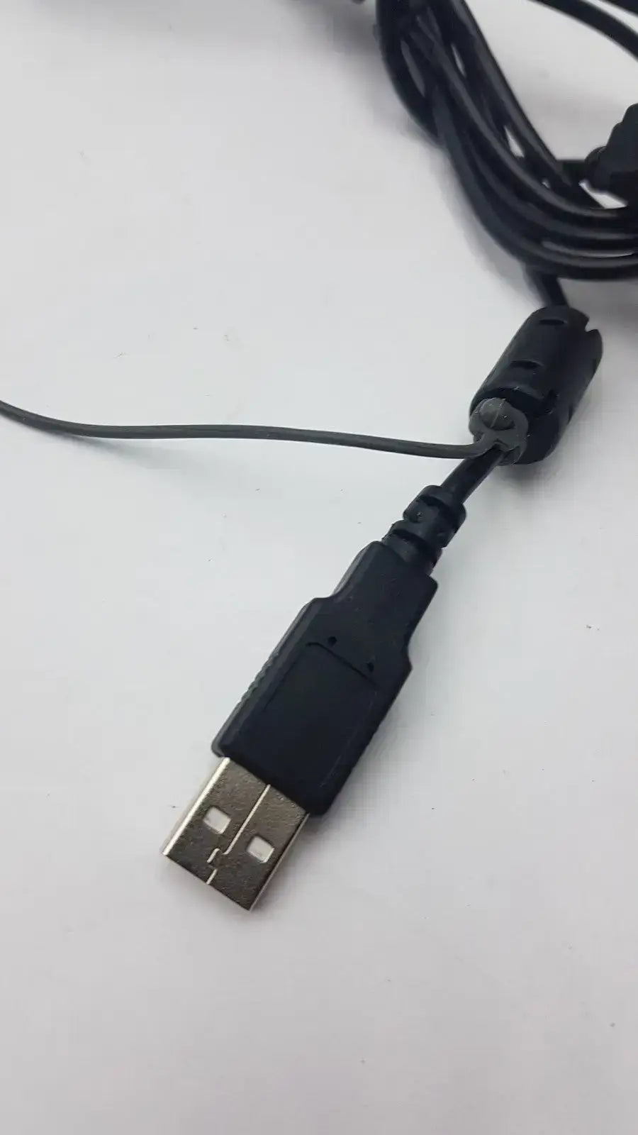 Black USB Cable with 2 Port - Y-Splitter