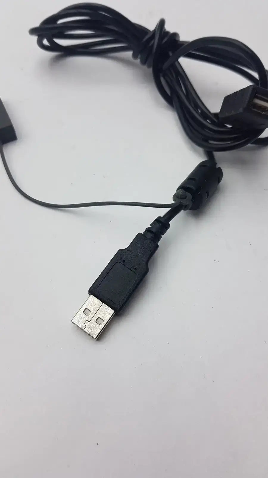 Black USB Cable with 2 Port - Y-Splitter