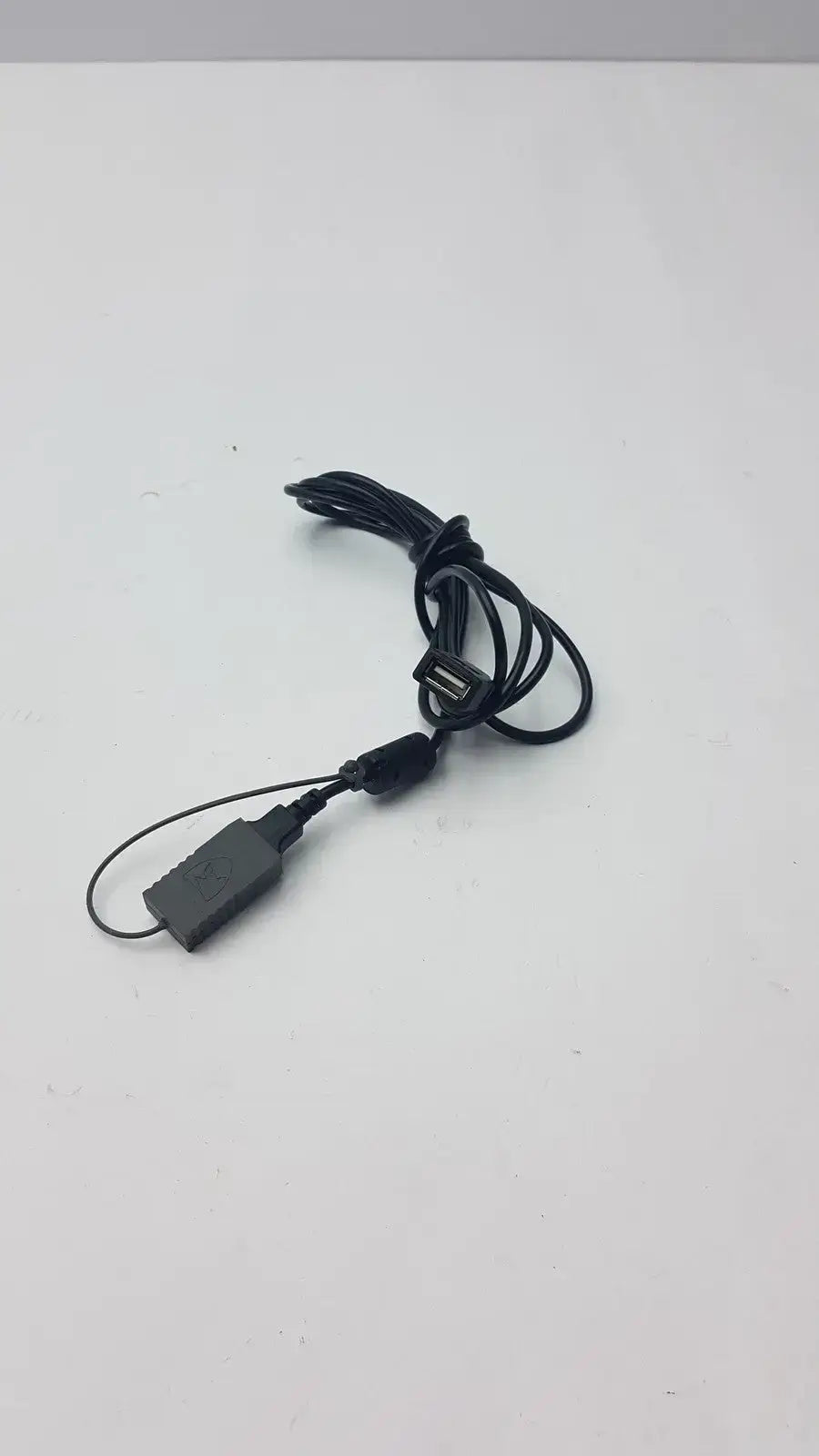 Black USB Cable with 2 Port - Y-Splitter