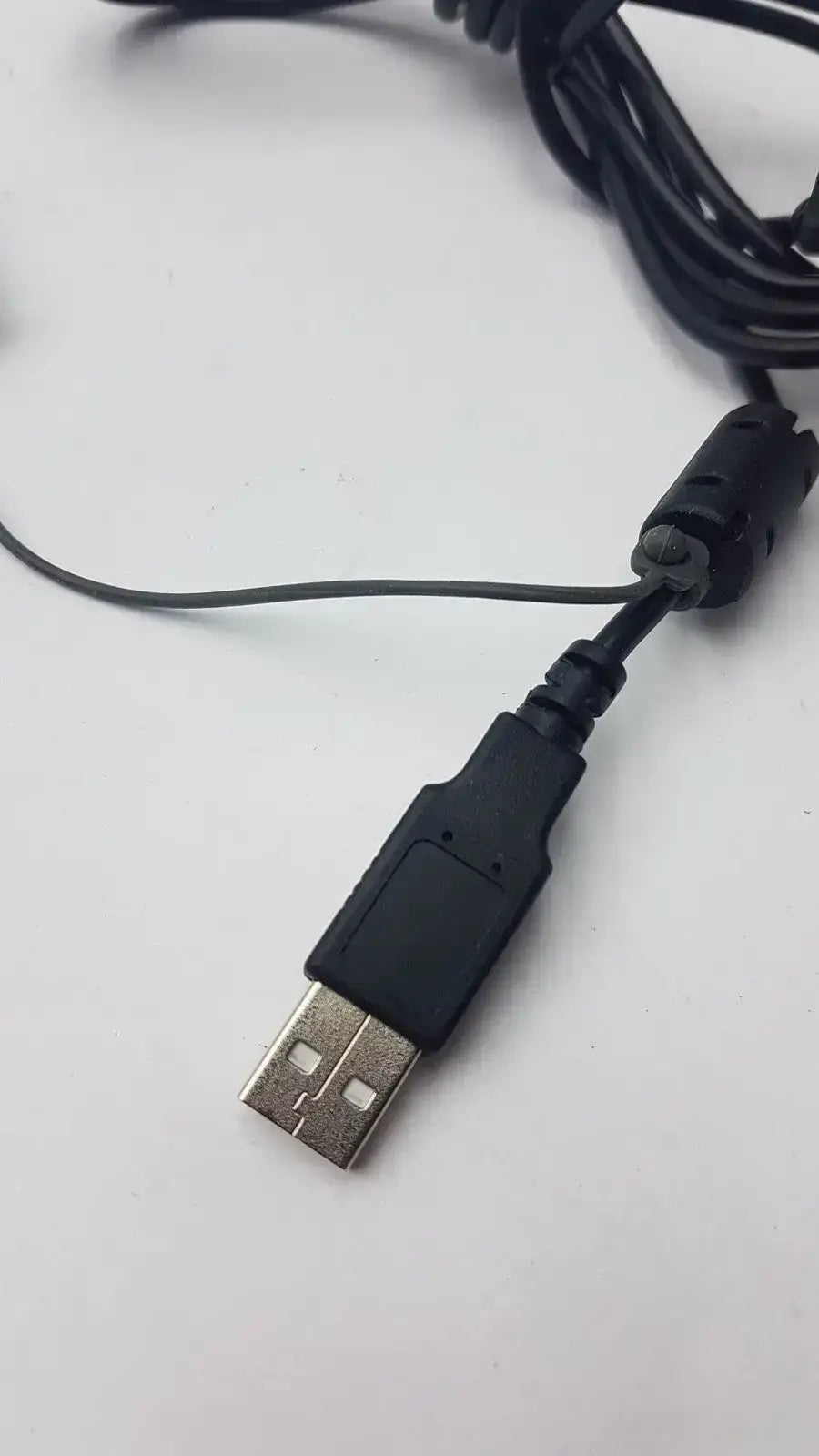Black USB Cable with 2 Port - Y-Splitter