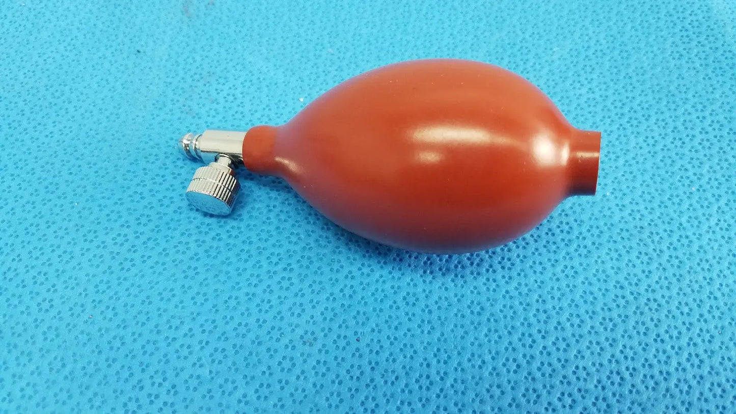 Blood Pressure Inflation Bulb Pump and Valve
