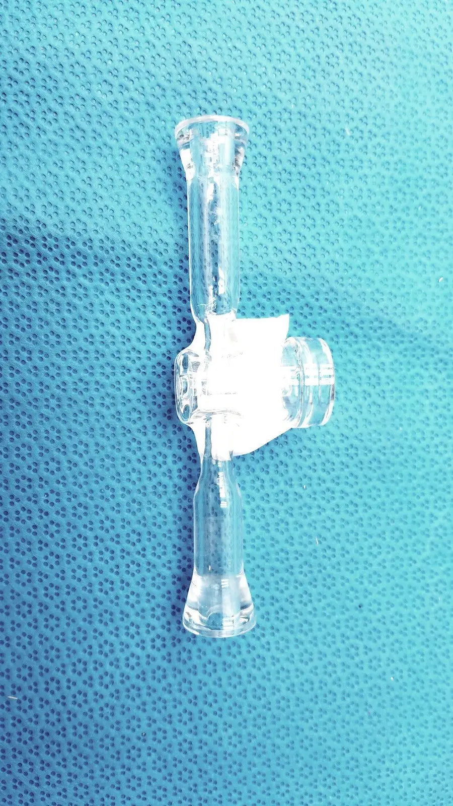 Borosilicate Glass Stopcock Adapter – Lab Valve Connector, 24/40 Joint