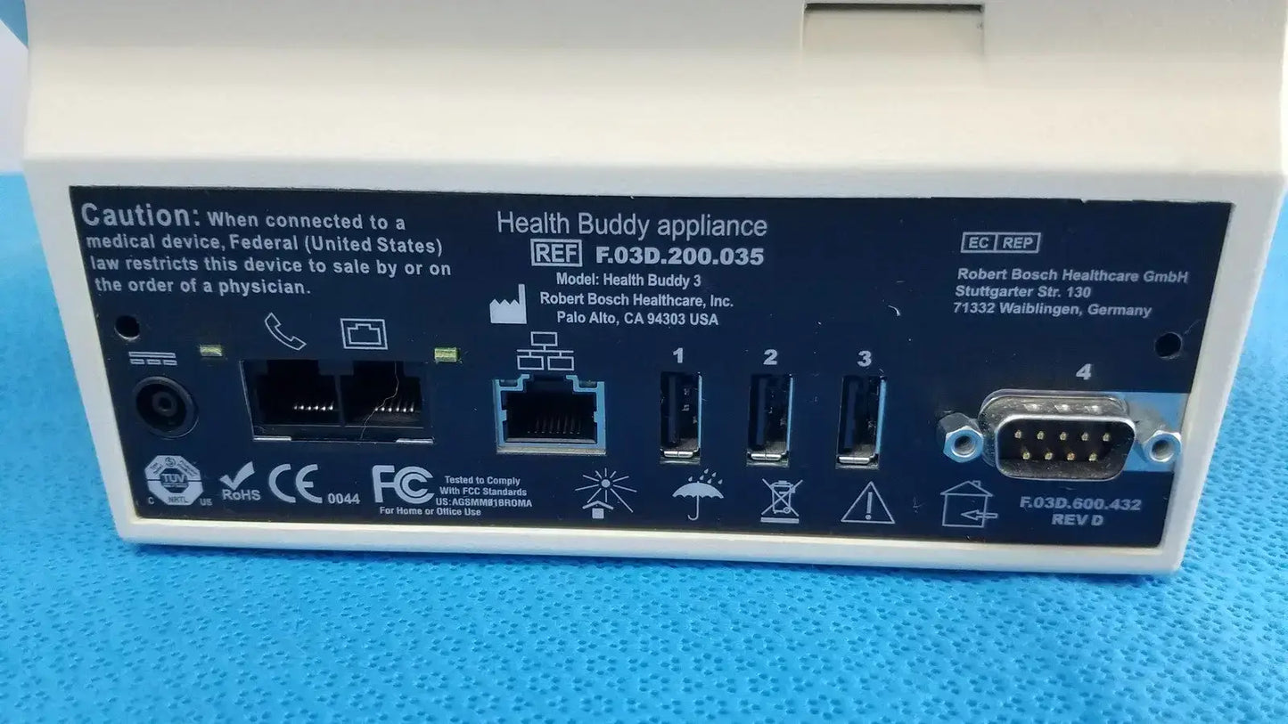 Bosch Health Buddy Appliance F.03D.200.035 - Medical