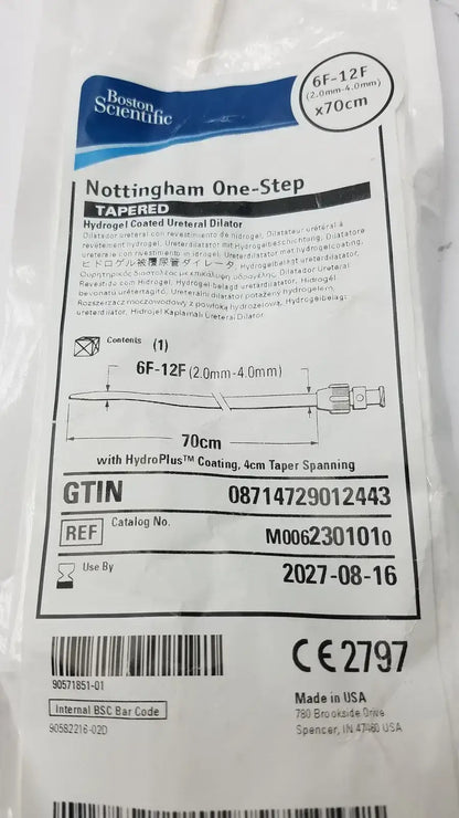 Boston Scientific 230-101 Notiingham One-Step Taperred - Ureteral Dilator