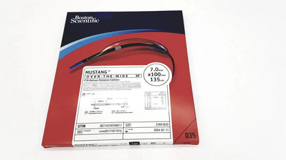 Boston Scientific Mustang over-the-wire 7F balloon dilation catheter 12mm x 60mm in red and black packaging