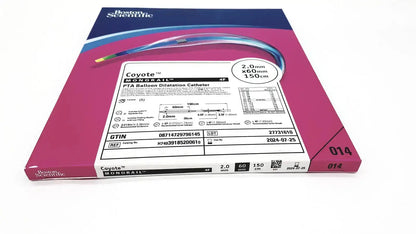 Boston scientific pta balloon dilatation catheter in magenta and blue packaging for vascular treatment ref h7493918520061