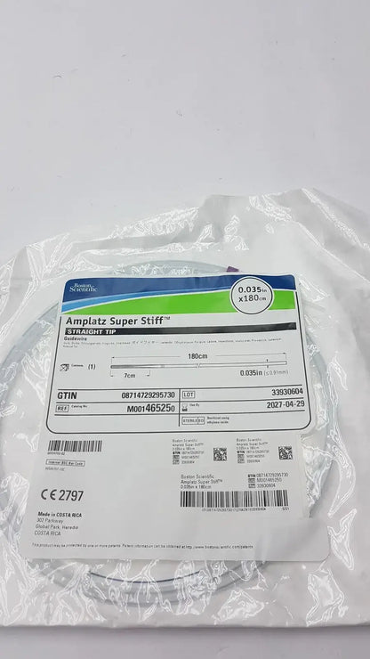 Boston Scientific Ref 46525 Ampllatz Super Stiif - Guidewire