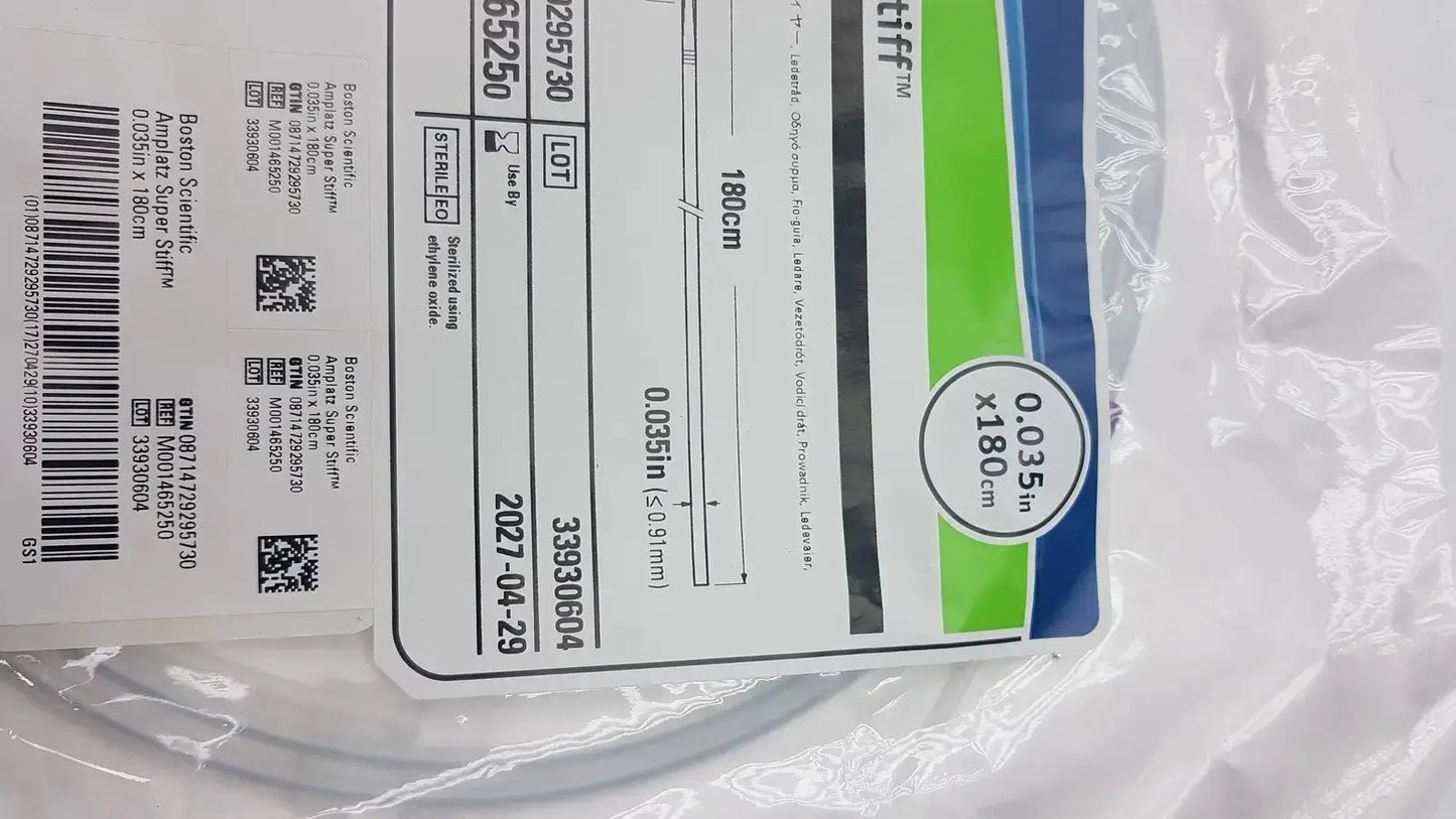 Boston Scientific Ref 46525 Ampllatz Super Stiif - Guidewire