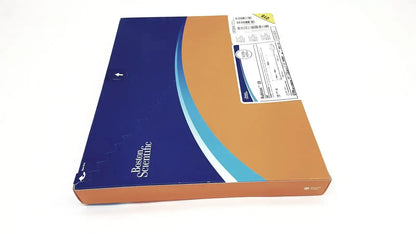 Boston Scientific Rubicon 18 support catheter box with blue and orange curved design for vascular intervention g-bbha2-2c