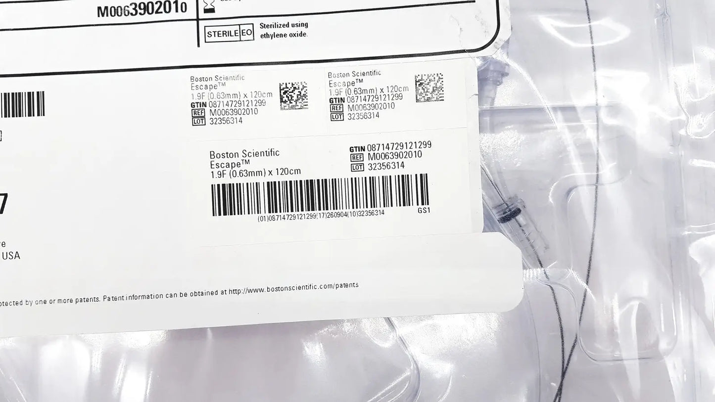 Boston Scientific Zero Tip Nitinol Retrieval Basket 2.4f X 120cm M0063902010 - Stone