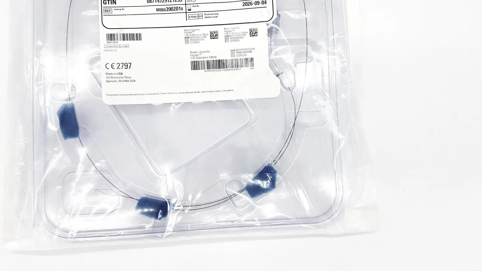 Boston Scientific Zero Tip Nitinol Retrieval Basket 2.4f X 120cm M0063902010 - Stone