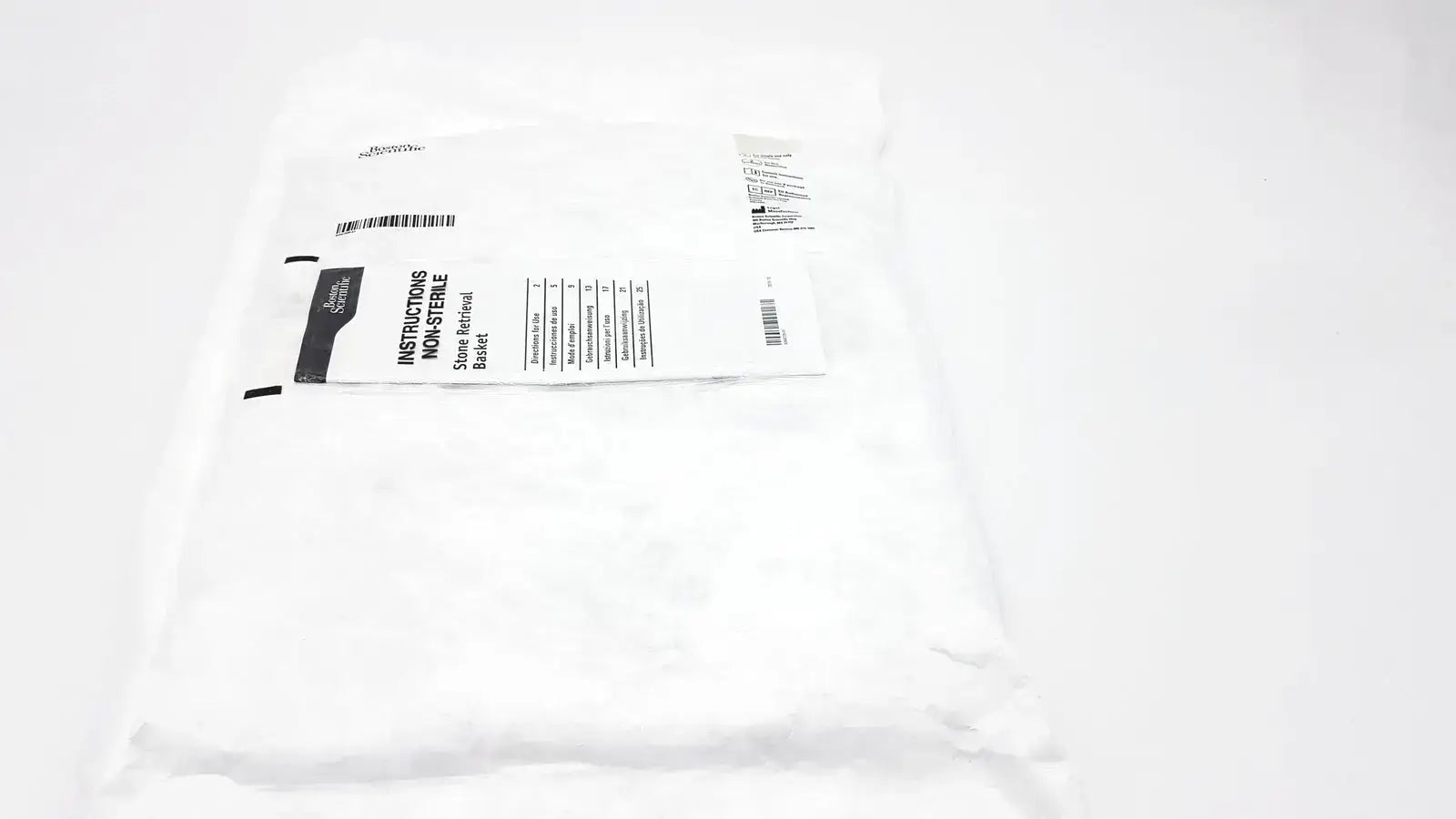 Boston Scientific Zero Tip Nitinol Retrieval Basket 2.4f X 120cm Ref. M00639010
