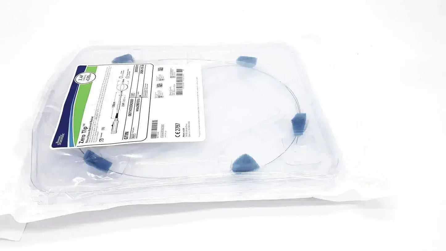 Boston Scientific Zero Tip Nitinol Retrieval Basket 2.4f X 120cm Ref. M00639010