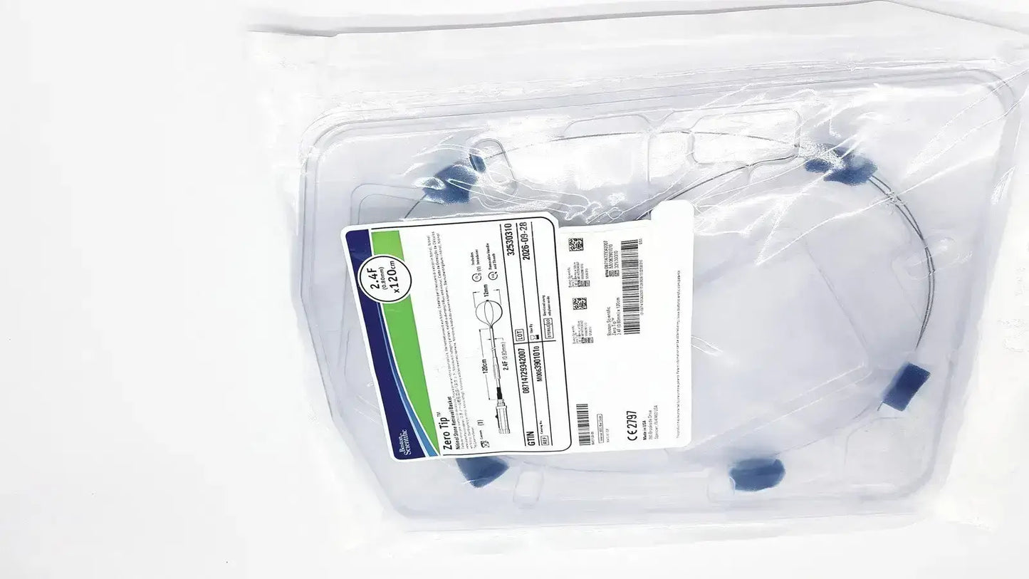 Boston Scientific Zero Tip Nitinol Retrieval Basket 2.4f X 120cm Ref. M00639010