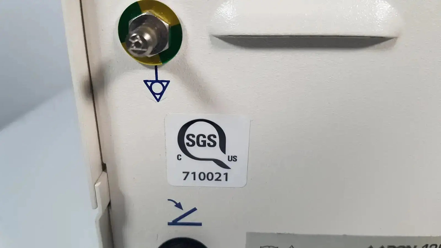 White plastic bovie aaron 1250 electrosurgical generator with green yellow knob and sgs certification for hospital surplus