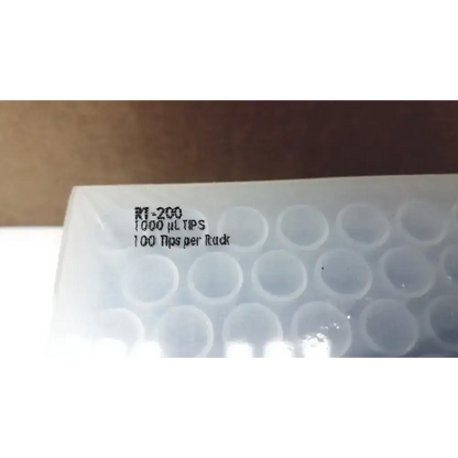 Box of 18 Rainin RT-200 Liftcover 100 Tips Per Rack - Pipette