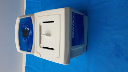Branson Ultrasonic Cleaner 0.75 Gallon Tank Mechanical Timer Reliable