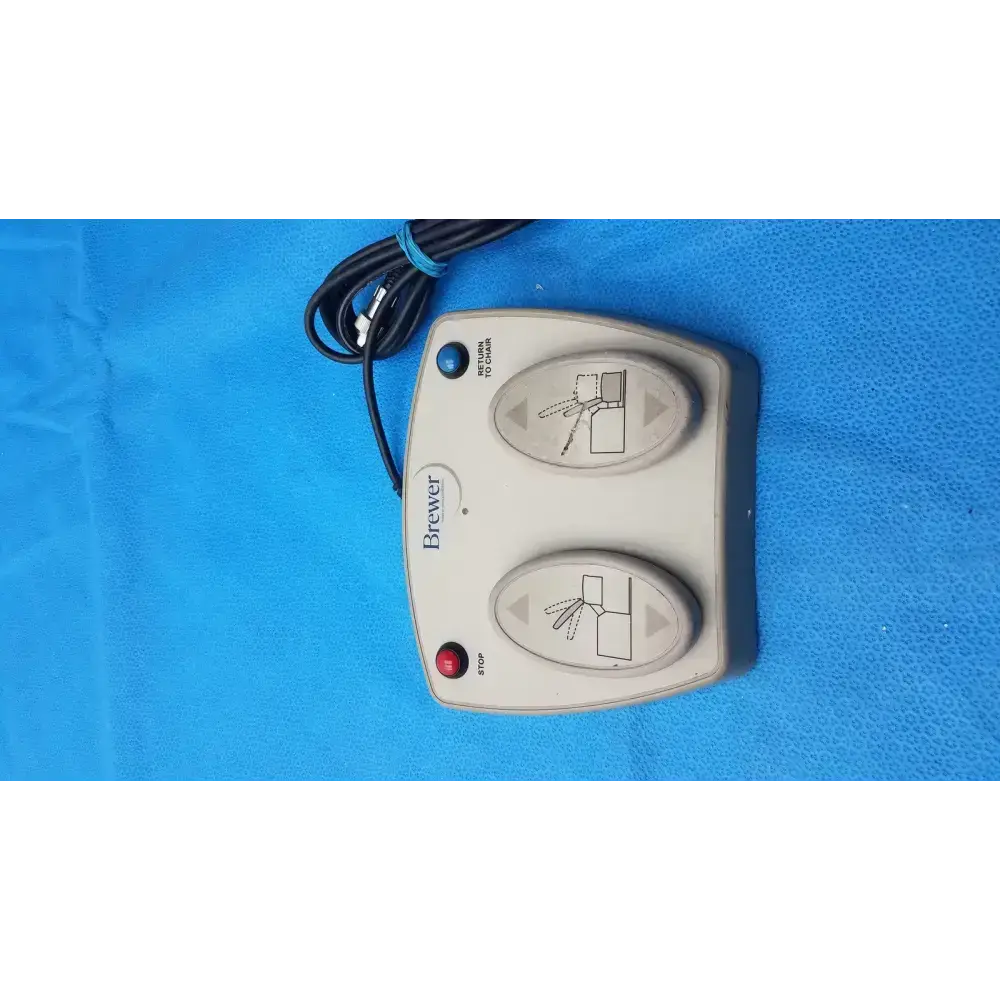 Brewer High-Low Power Exam Table Foot Pedal / Footswitch