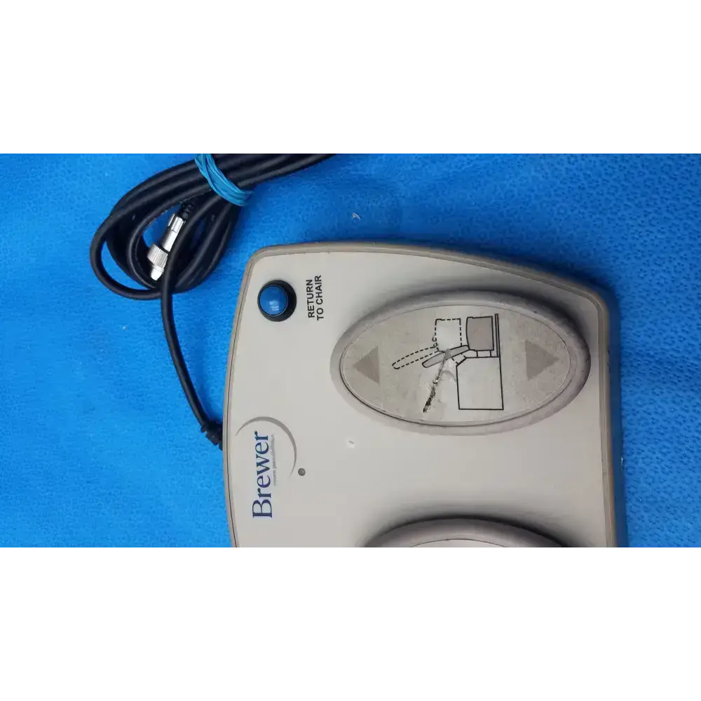 Brewer High-Low Power Exam Table Foot Pedal / Footswitch