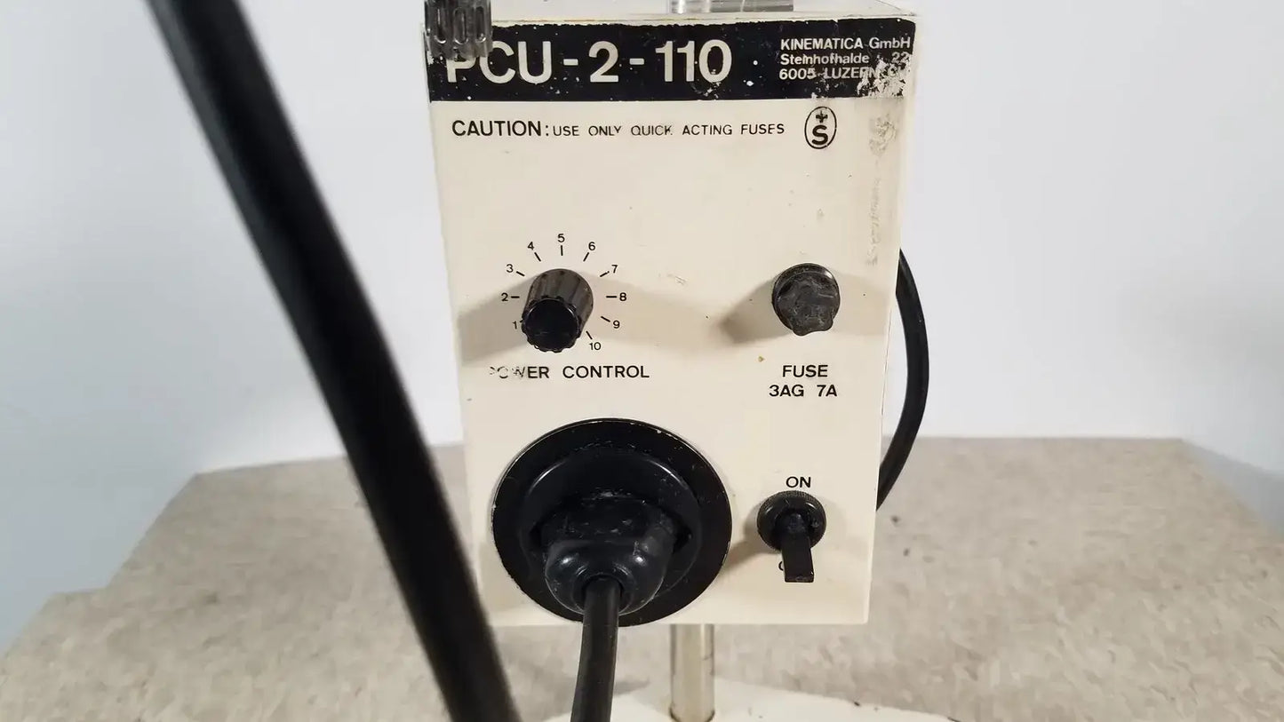 Brinkmann Kinematica Homogenizer Mixer PCU-2-110