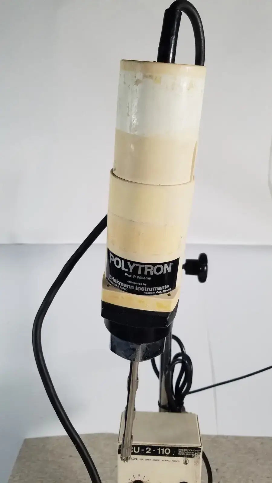 Brinkmann Kinematica Homogenizer Mixer PCU-2-110