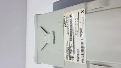 Gray plastic buffalo fire ventsafe 80mm smoke detector with white label for buffalo filter virovac smoke evacuation