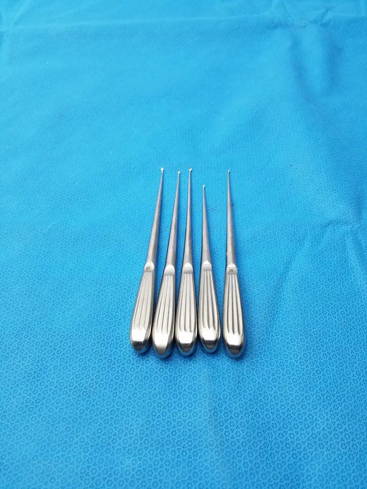 Buggles R-2822 Spratt Bone Curette Stainless Surgical Orthopedic - Lot of 5