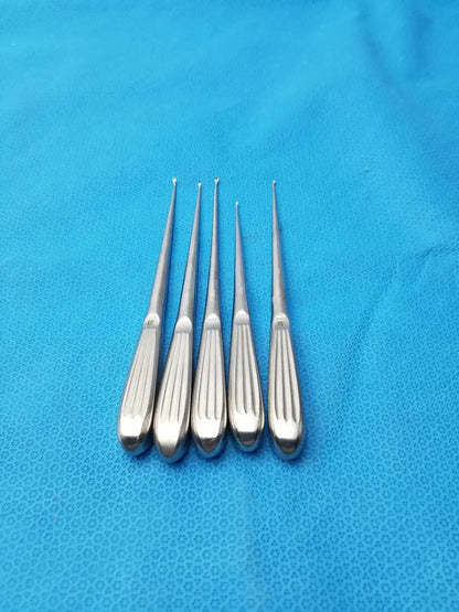 Buggles R-2822 Spratt Bone Curette Stainless Surgical Orthopedic - Lot of 5