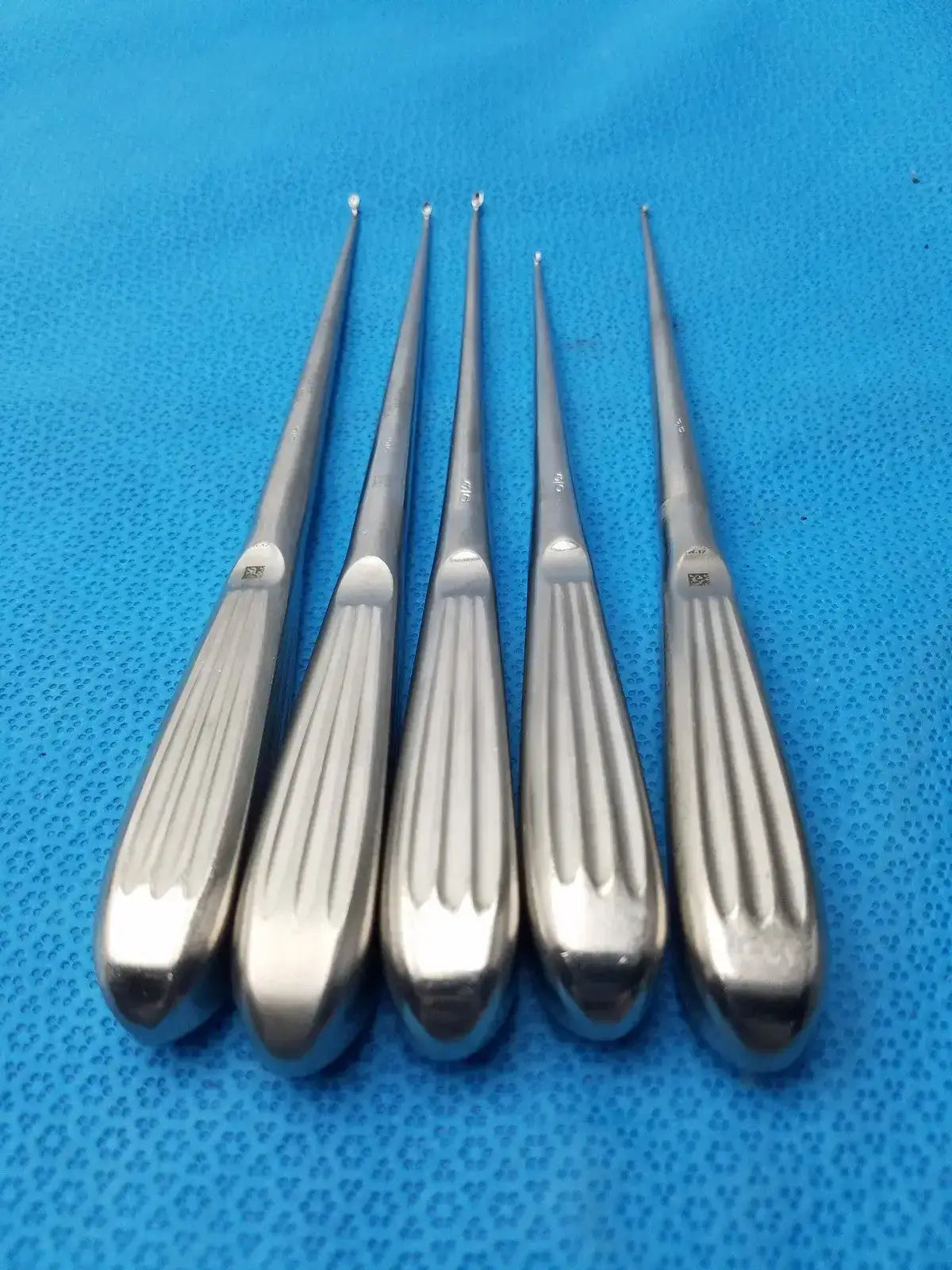 Buggles R-2822 Spratt Bone Curette Stainless Surgical Orthopedic - Lot of 5