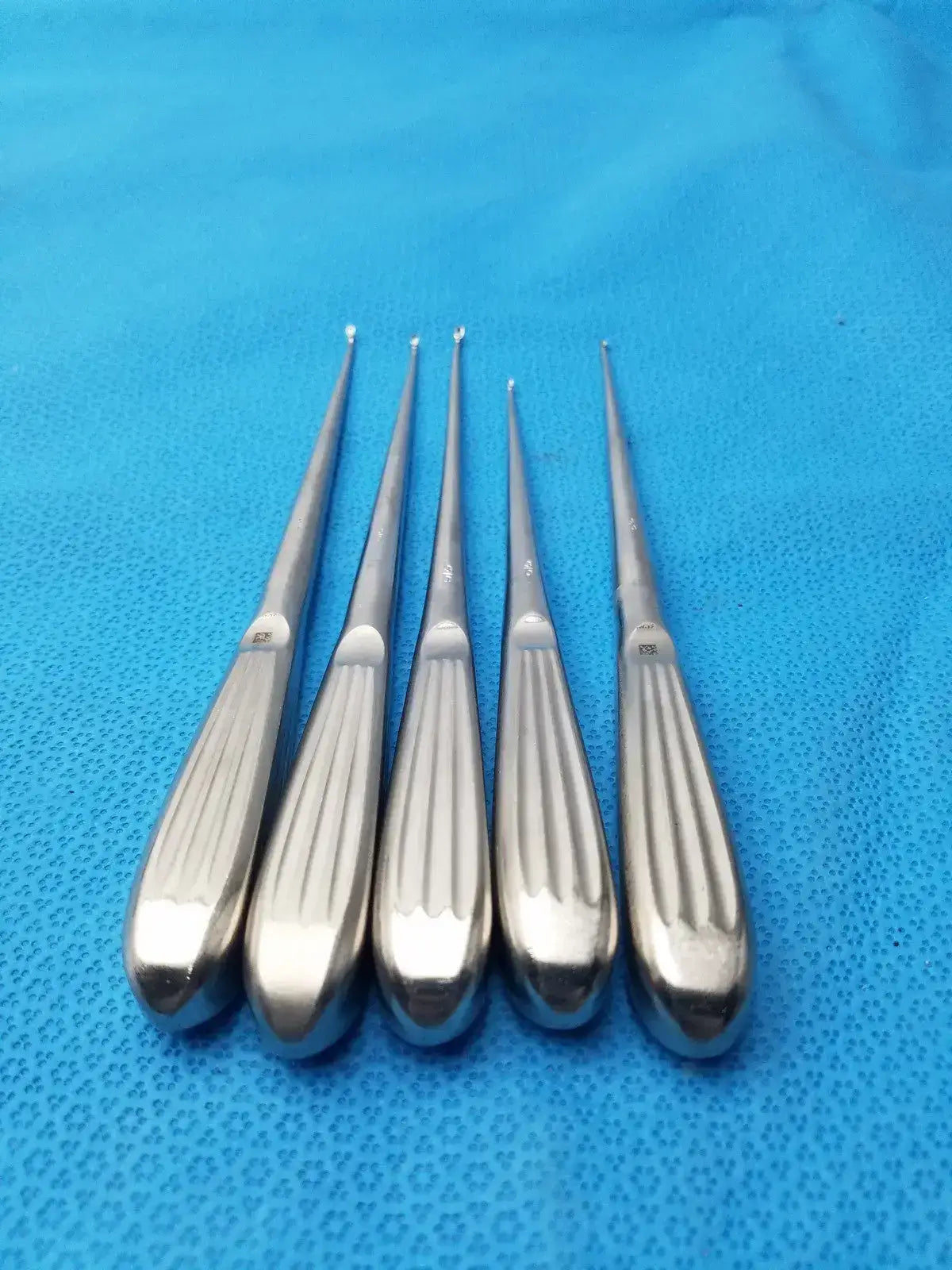 Buggles R-2822 Spratt Bone Curette Stainless Surgical Orthopedic - Lot of 5