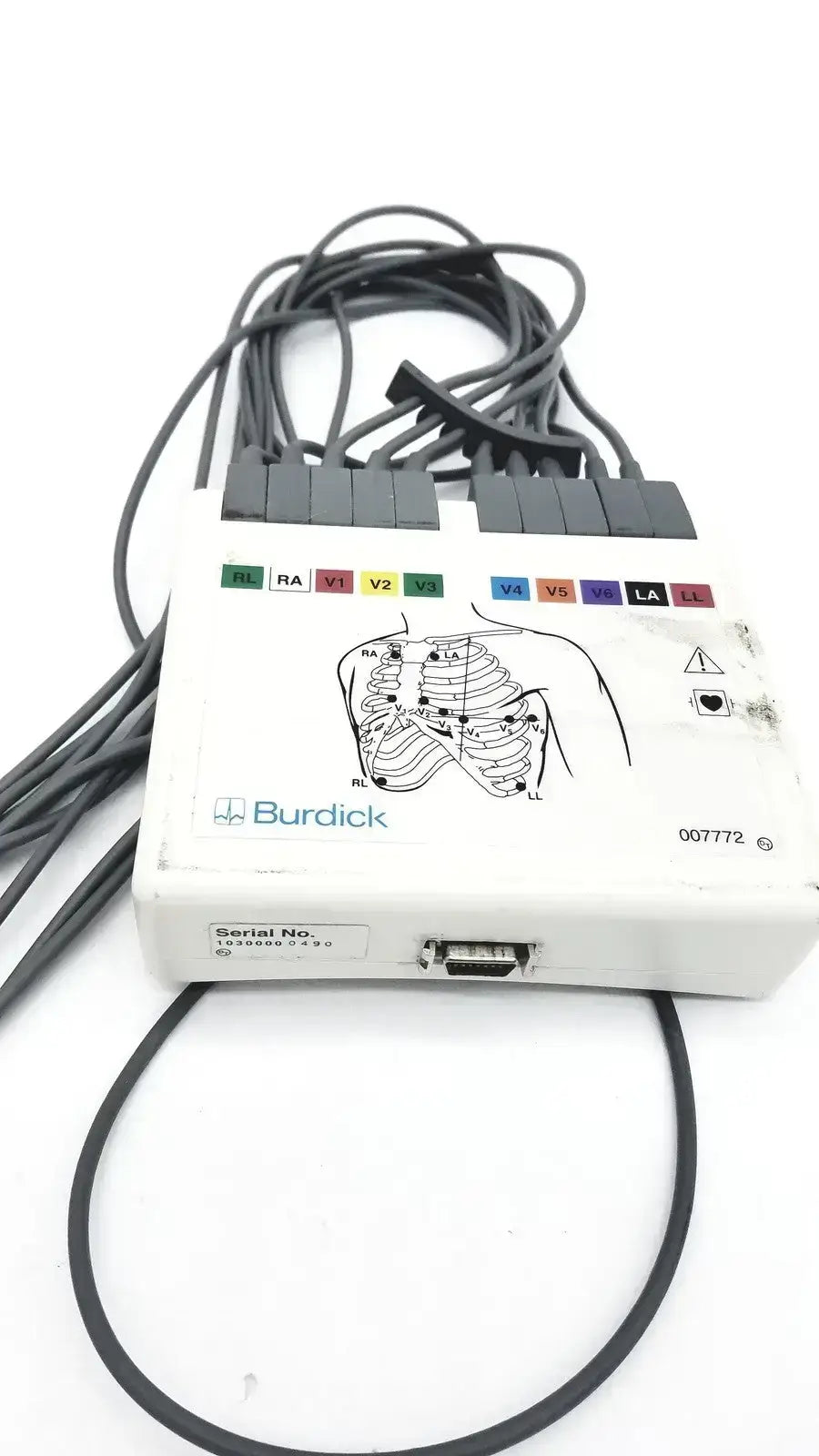 Burdick 007772 Quest Acquisition Module/Patient Module Kit with Leads - ECG Patient