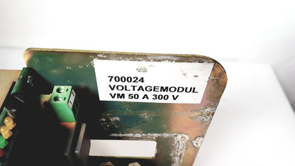 BYSTRONIC 700024 VOLTAGE MODULE VM 50A 300V Power Supply - Module