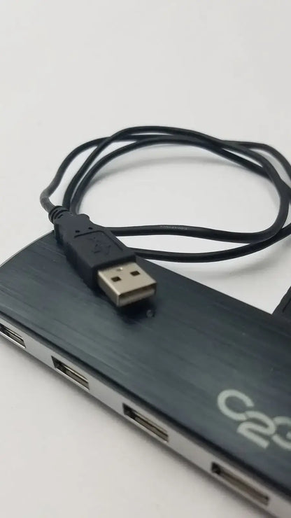 C2G 29508 4-Port USB-2.0 Aluminum Hub for Chromebooks Laptop & Desktops - USB