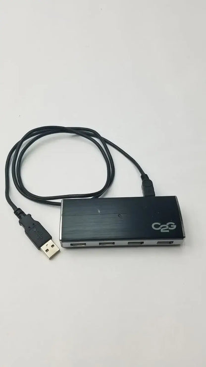 C2G 29508 4-Port USB-2.0 Aluminum Hub for Chromebooks Laptop & Desktops - USB