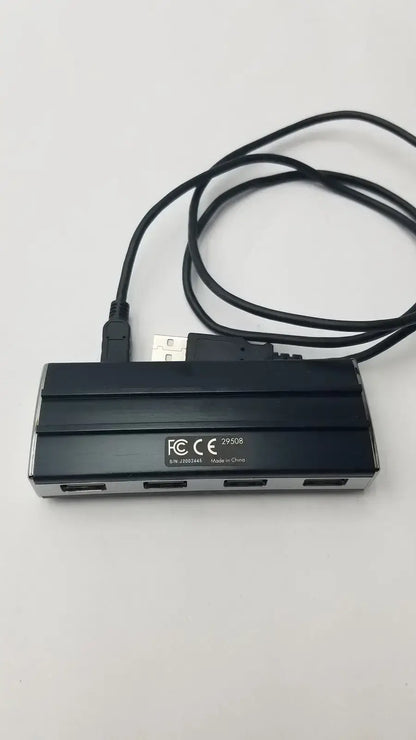 C2G 29508 4-Port USB-2.0 Aluminum Hub for Chromebooks Laptop & Desktops - USB