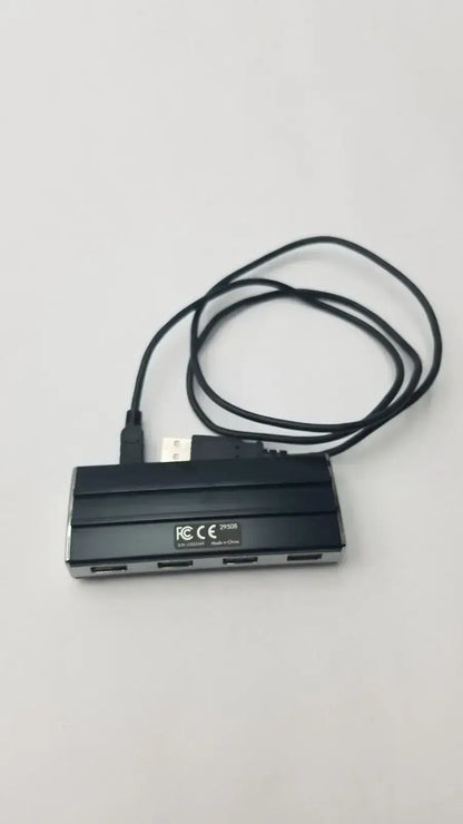 C2G 29508 4-Port USB-2.0 Aluminum Hub for Chromebooks Laptop & Desktops - USB