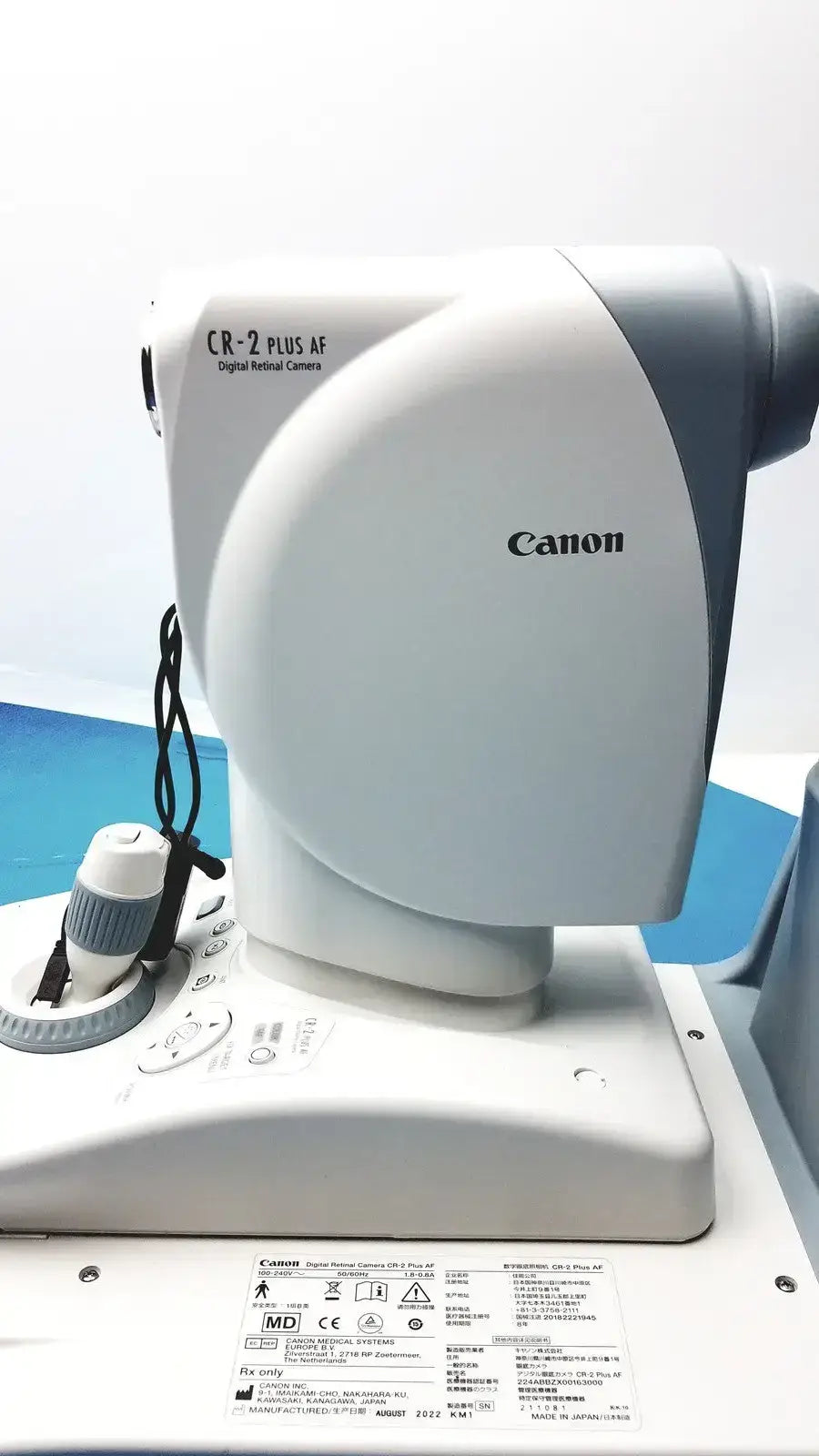 Canon CR-2 Plus AF Digital Retinal Camera High Resolution Eye Imaging Device