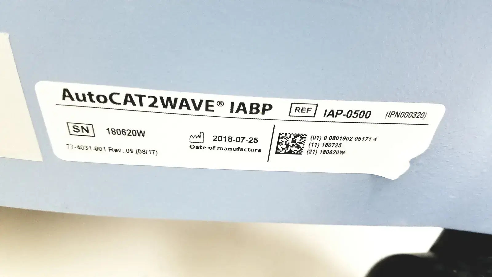 Cardiac Assist Arrow AutoCAT 2 WAVE Ref IABP-0500 - Hemodynamic Support System