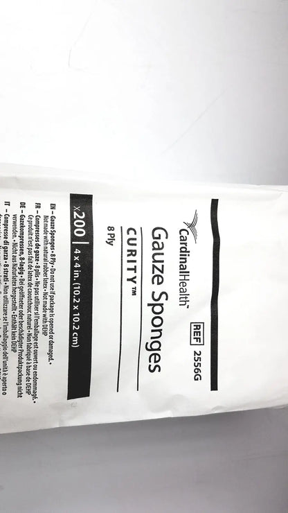 Cardinal Health Gauze Sponges Curity 2556G Pack of 200 x 20