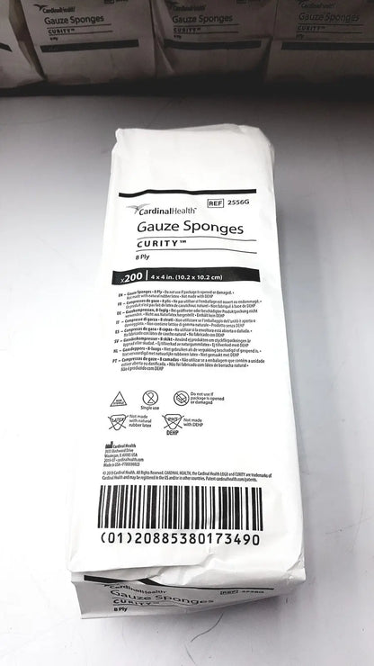 Cardinal Health Gauze Sponges Curity 2556G Pack of 200 x 20