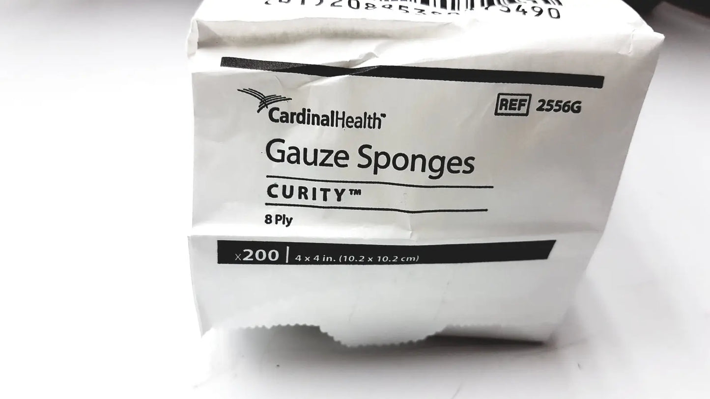 Cardinal Health Gauze Sponges Curity 2556G Pack of 200 x 20