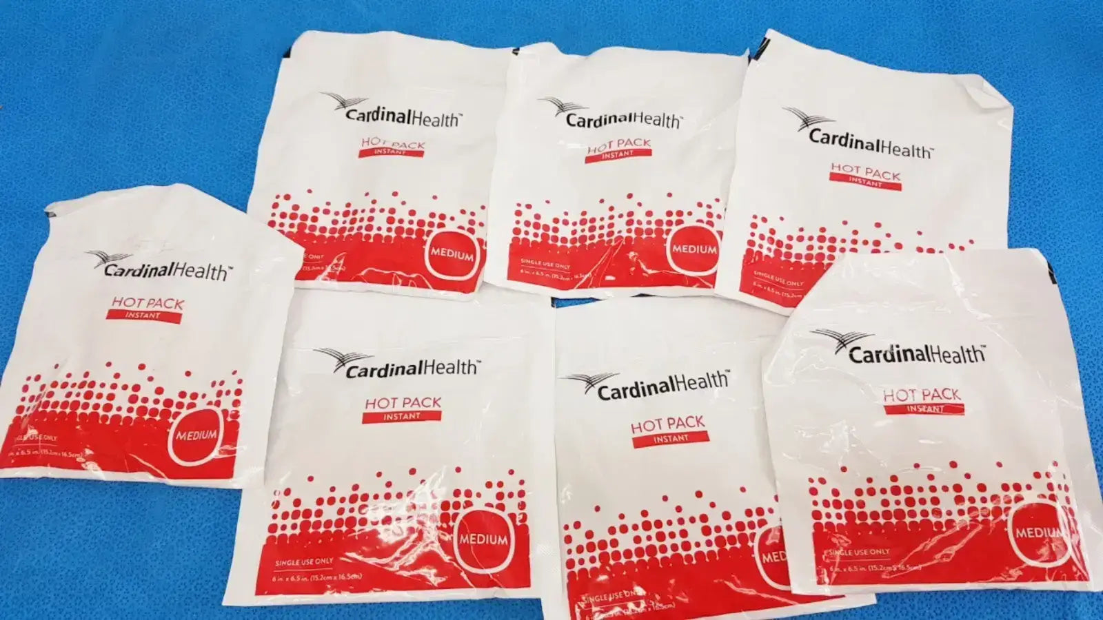 Cardinal Health Instant Hot Pack 6’’ x 9’’ – Lot of 07