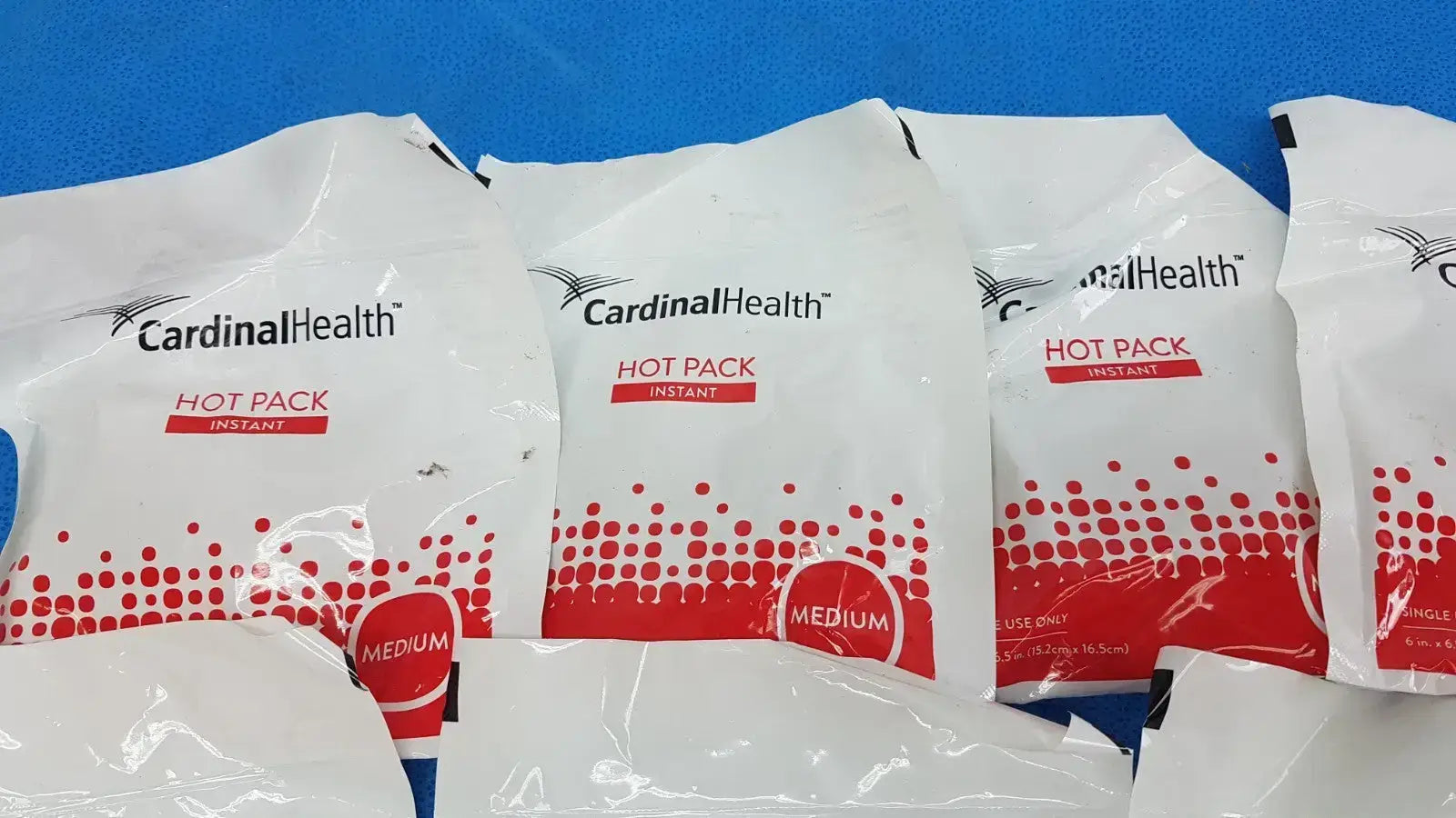 Cardinal Health Instant Hot Pack 6’’ x 9’’ – Lot of 8