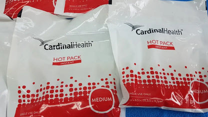 Cardinal Health Instant Hot Pack 6’’ x 9’’ – Lot of 8