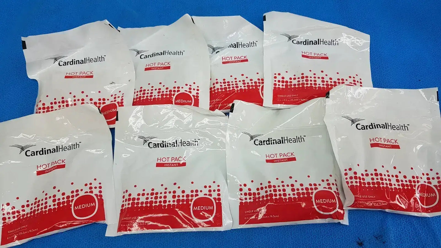 Cardinal Health Instant Hot Pack 6’’ x 9’’ – Lot of 8