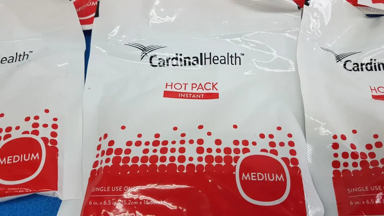 Cardinal Health Instant Hot Pack 6’’ x 9’’ – Lot of 8