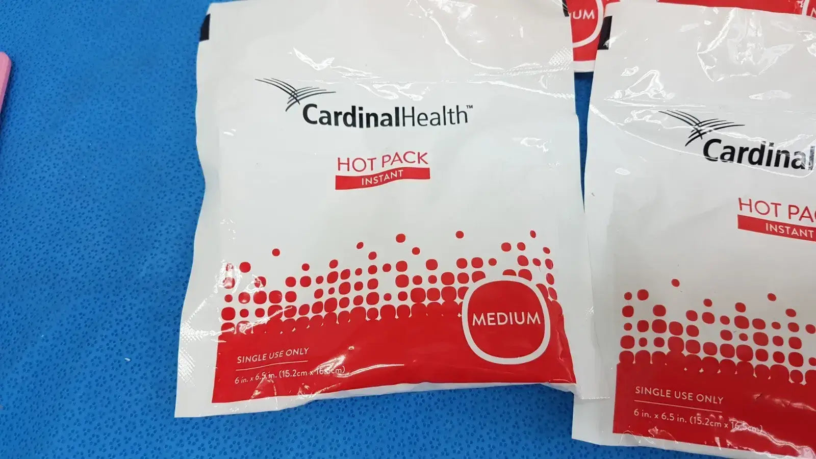 Cardinal Health Instant Hot Pack 6’’ x 9’’ – Lot of 8