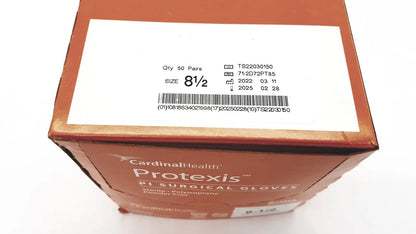 Cardinal Health Protexis PI Surgical Gloves Size: 8.5 EXP: 02/25