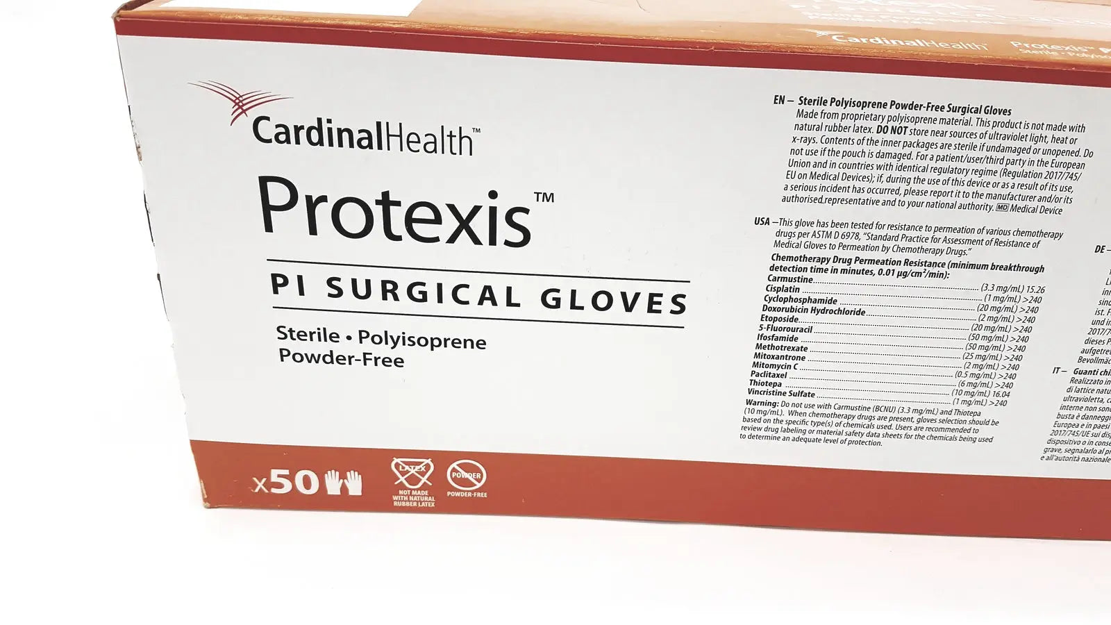 Cardinal Health Protexis PI Surgical Gloves Size: 8.5 EXP: 02/25